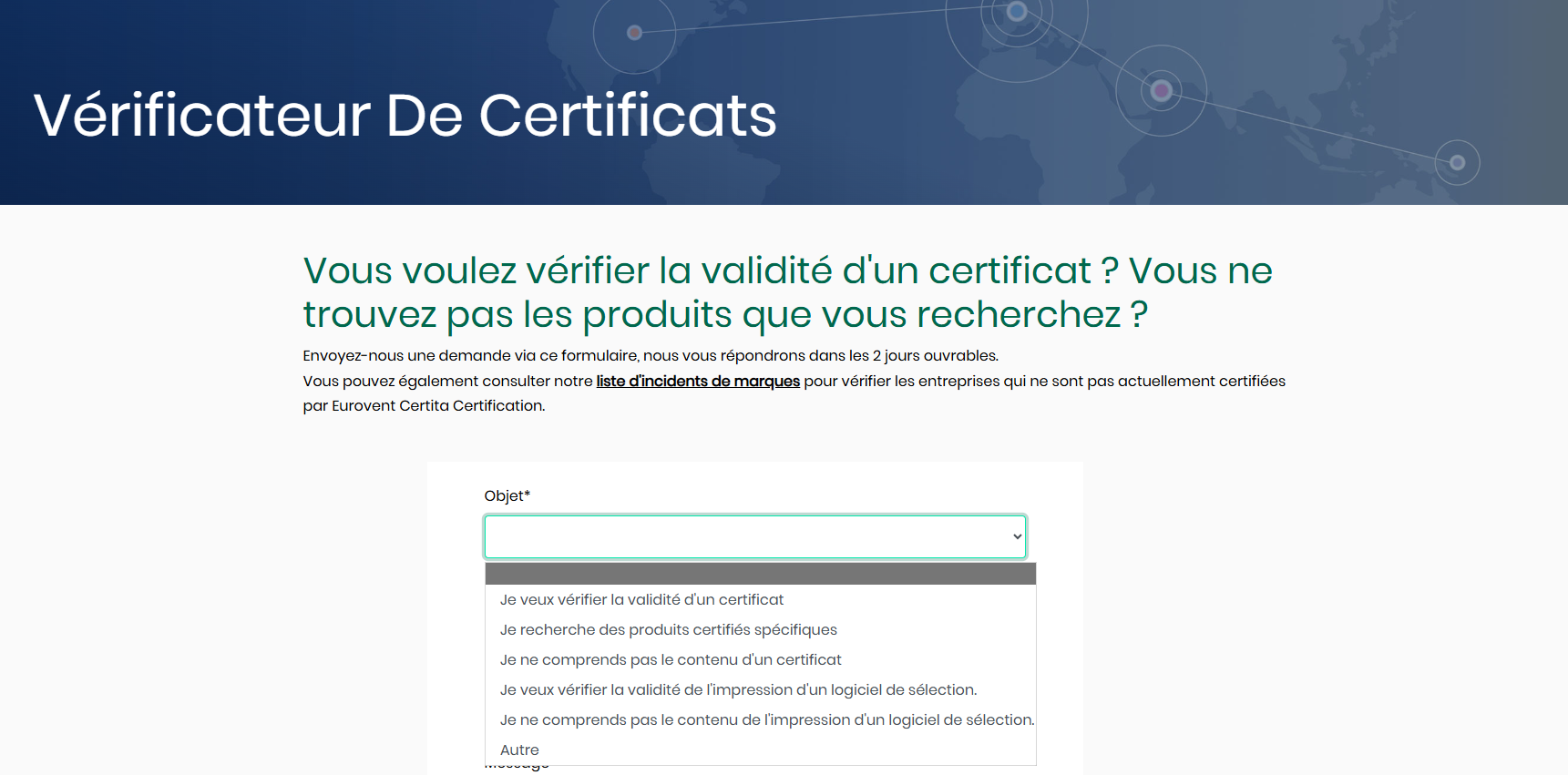 Certificate checker