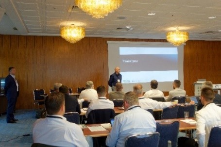 Professional event at the Maritim Hotel Darmstadt with around 30 participants.