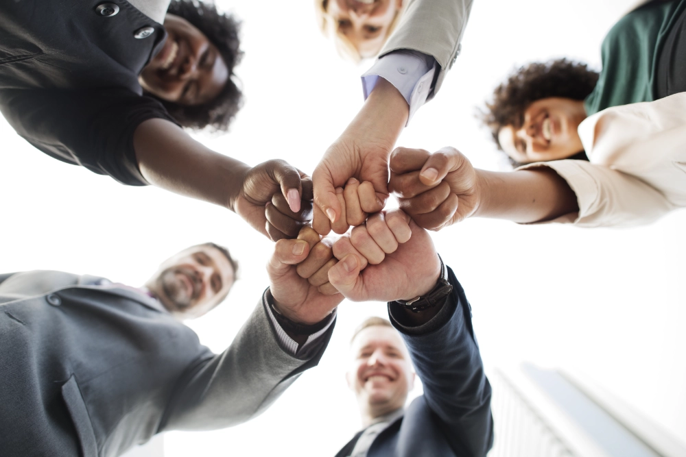 Equipo profesional colaborativo